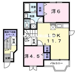 ＮＡＧＡＯＫＡ１９９７の物件間取画像